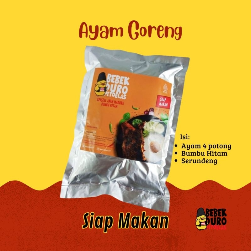

AYAM MADURA BUMBU HITAM SIAP MAKAN