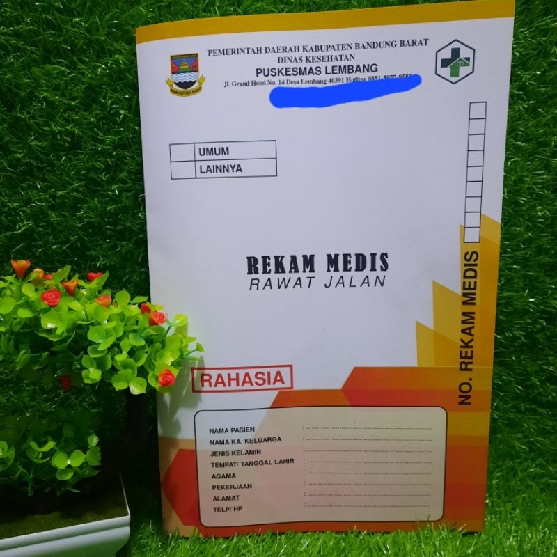 

Map Rekam Medis Bahan Karton Tik 200 gram
