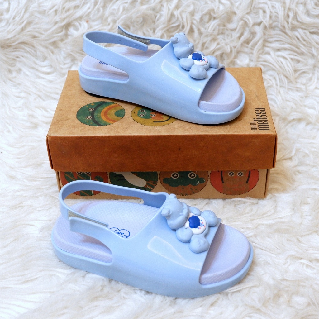 Sepatu sandal anak perempuan / Mini Melissa Cloud Sandal Care Bears
