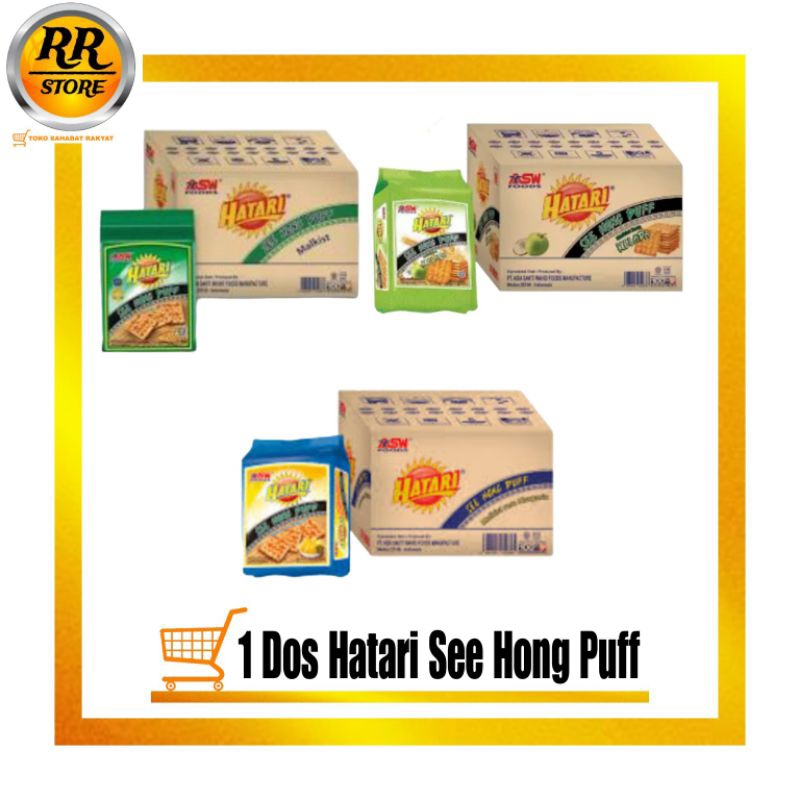 

1 Dos Hatari See Hong Puff 36 x 245Gr Original, Kelapa, Margarin