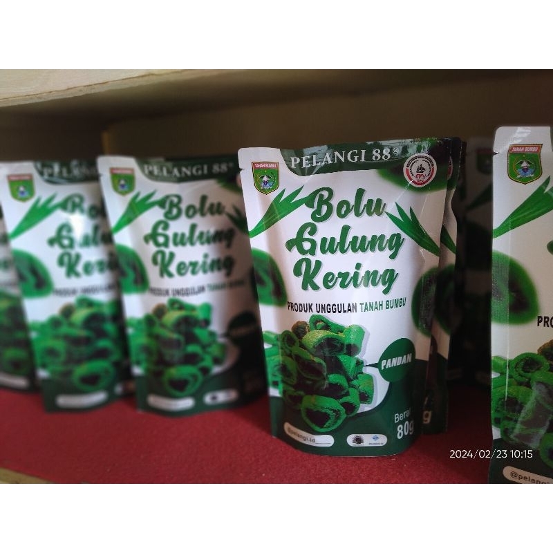 

BOLU GULUNG HIJAU KERING 80 gr