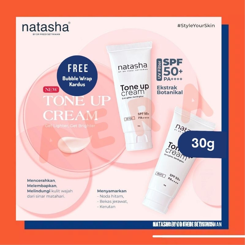 BARU‼️ TONE UP CREAM NATASHA/SPF 50+ PA ++++