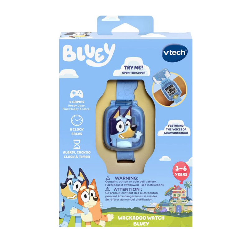 VTech BLUEY WACKADOO WATCH - ORIGINAL USA