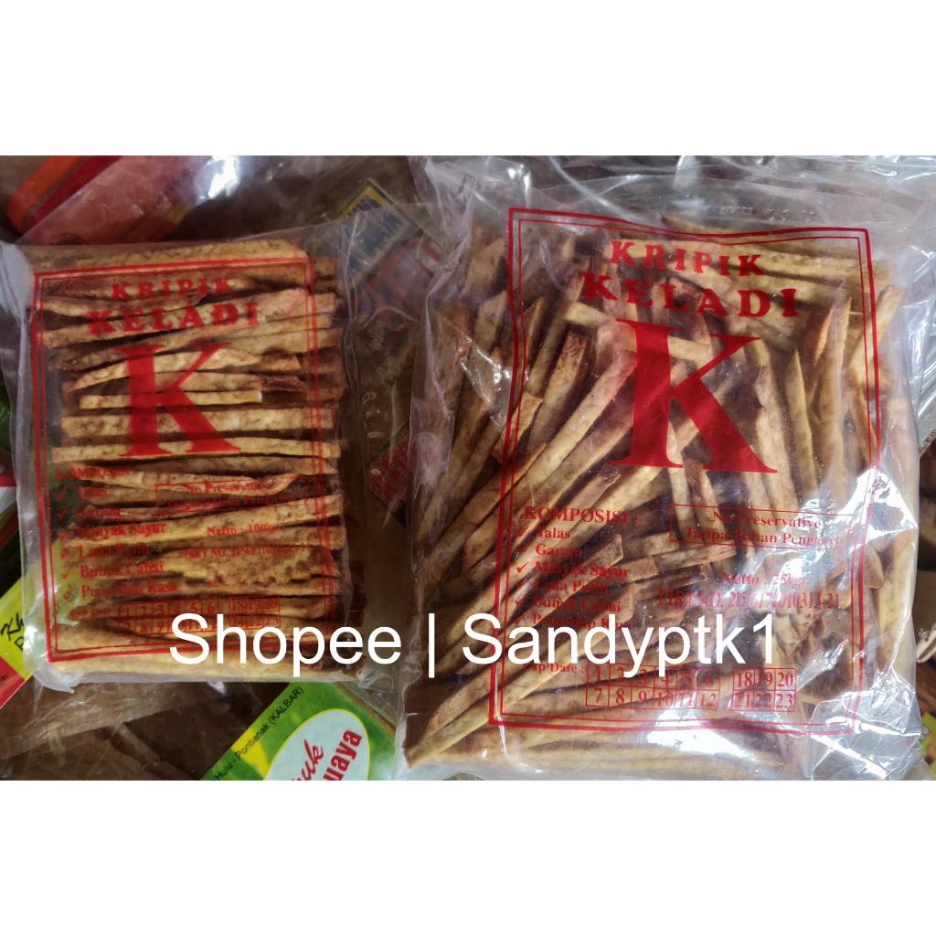 

Snack Stick Talas K Keladi Vegetarian Vege Vegan uk. Kecil - Enak & Gurih