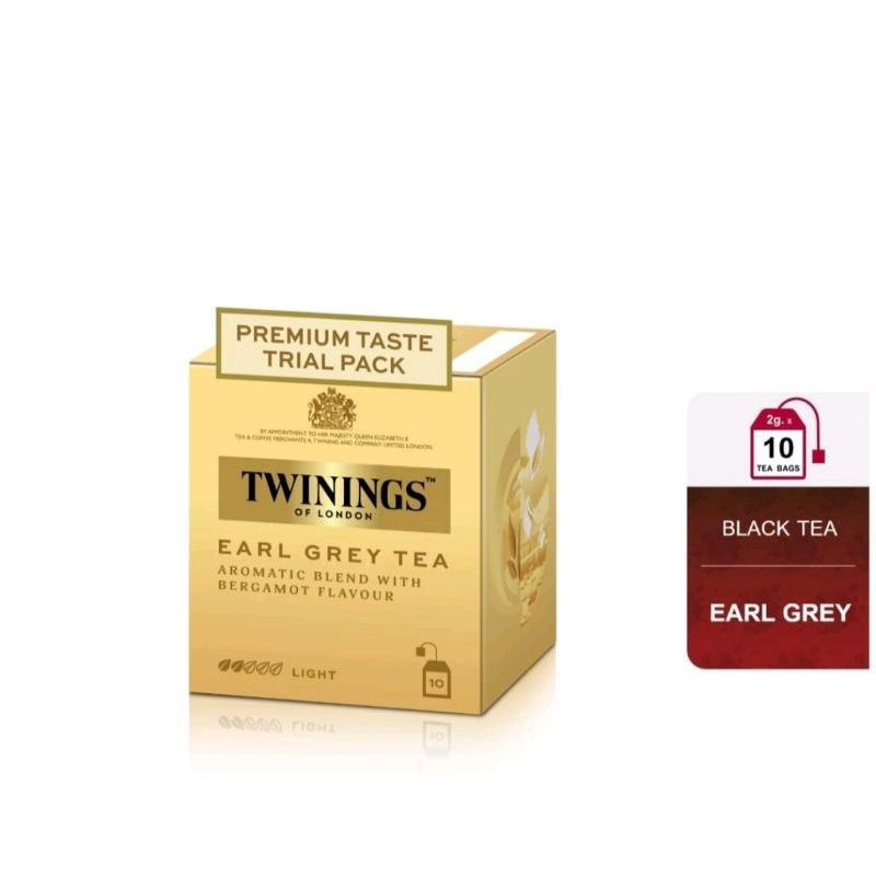 

Twinings Earl Grey Tea Box 10 x 2gr