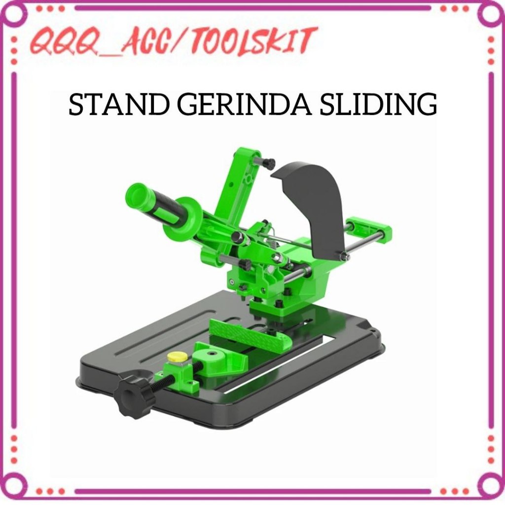 Stand gerinda sliding dudukan gerinda tangan sliding Dudukan Mesin Gerinda Angle Dorong Sliding