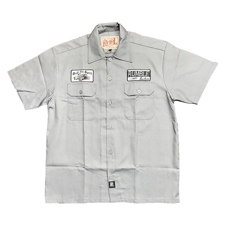 WORKSHIRT RUMBLE GREY RMBL