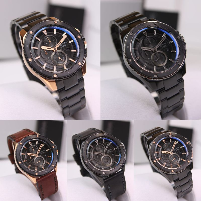 Jam Tangan Pria Original Alexandre Christie AC6653/6653/ac6653