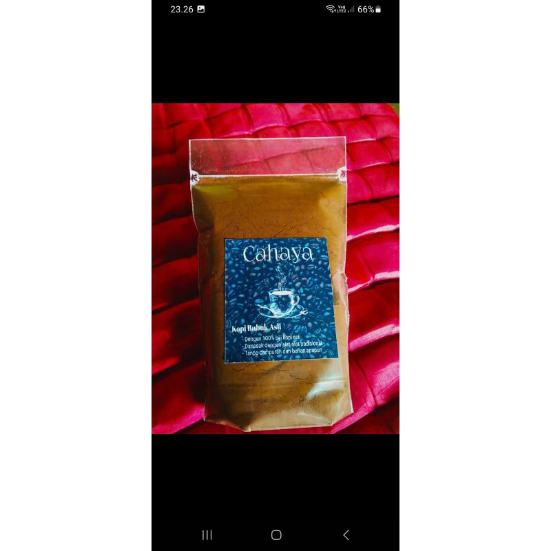 

bubuk kopi asli