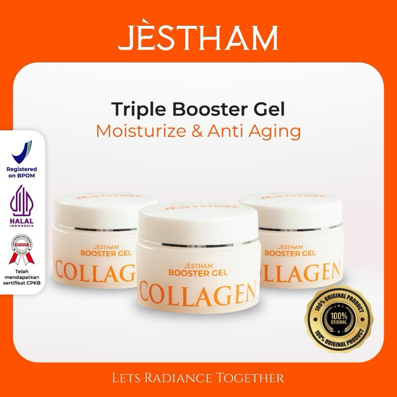 JESTHAM READY - JESTHAM Paket Triple Jestham 9x Collagen Booster Gel