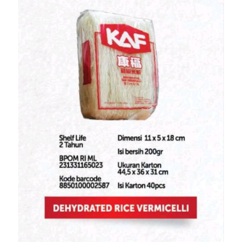 

KAF Bihun 200gr