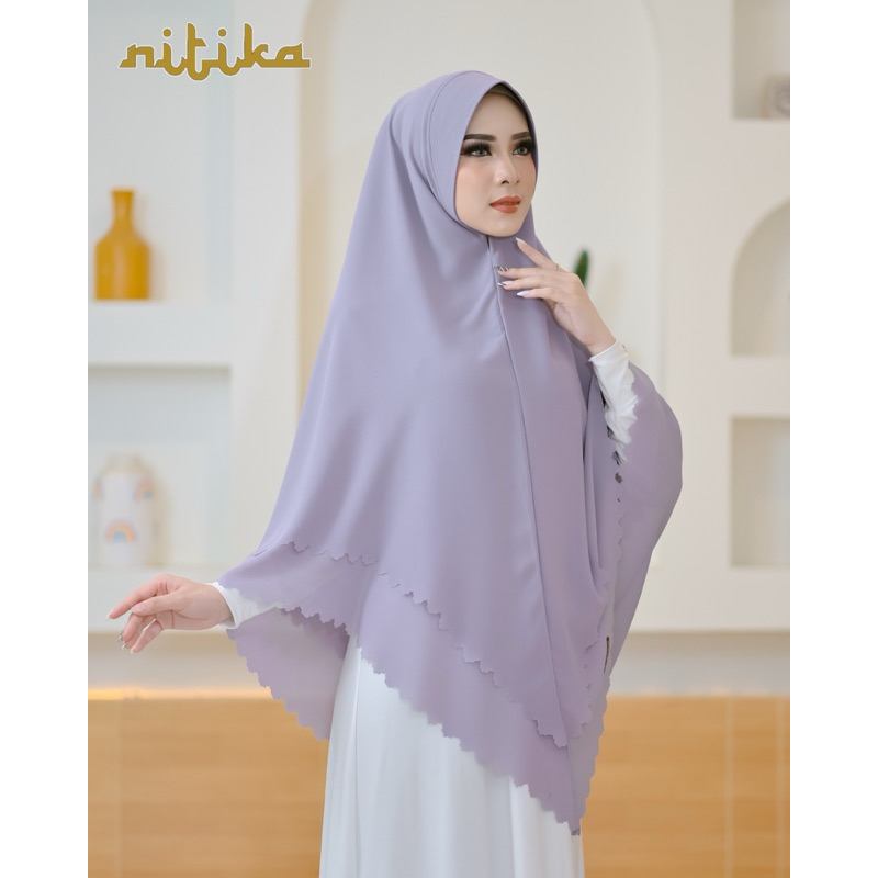 Hijab Khimar N-176 Nitika laser