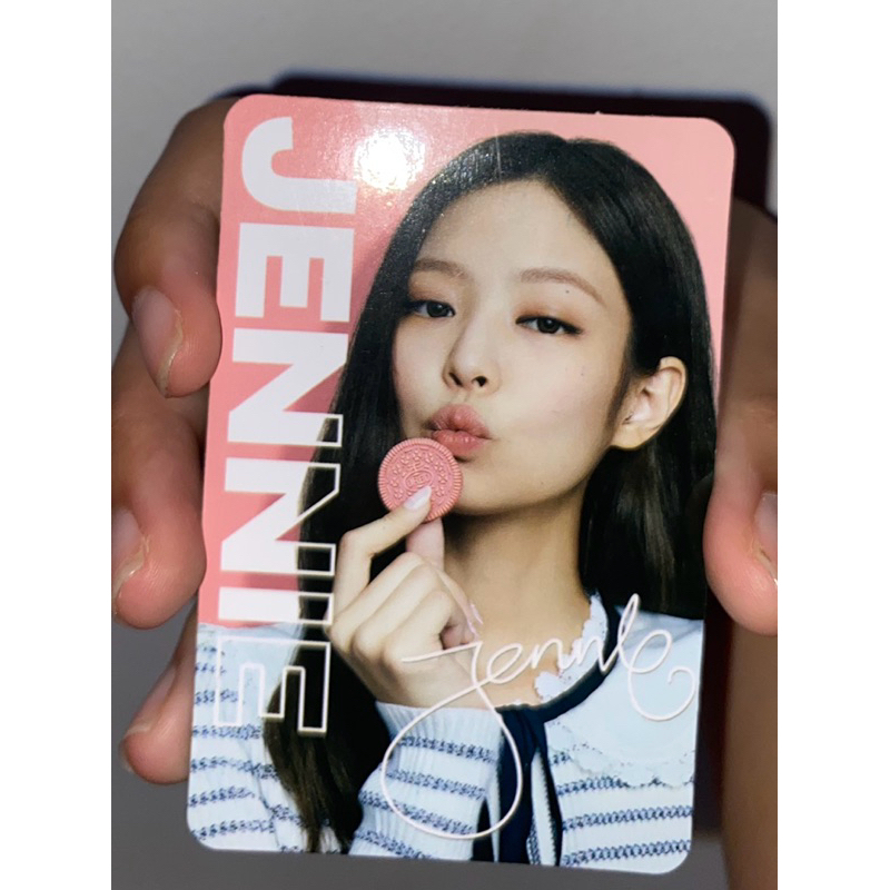 WTS WANT TO SELL PC OFFICIAL BLACKPINK PHOTOCARD JENNIE OREO