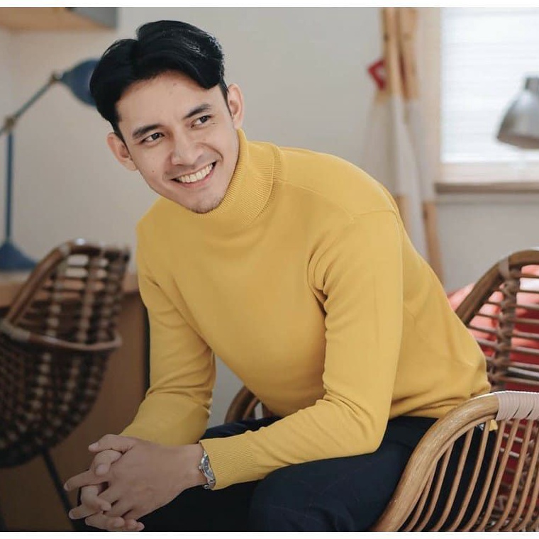FREE ONGKIR TURTLE NECK PRIASWEATER PRIA  BAJU RAJUT PRIA  BAJU LEHER PANJANG PRIA  SWEATER RAJUT PR