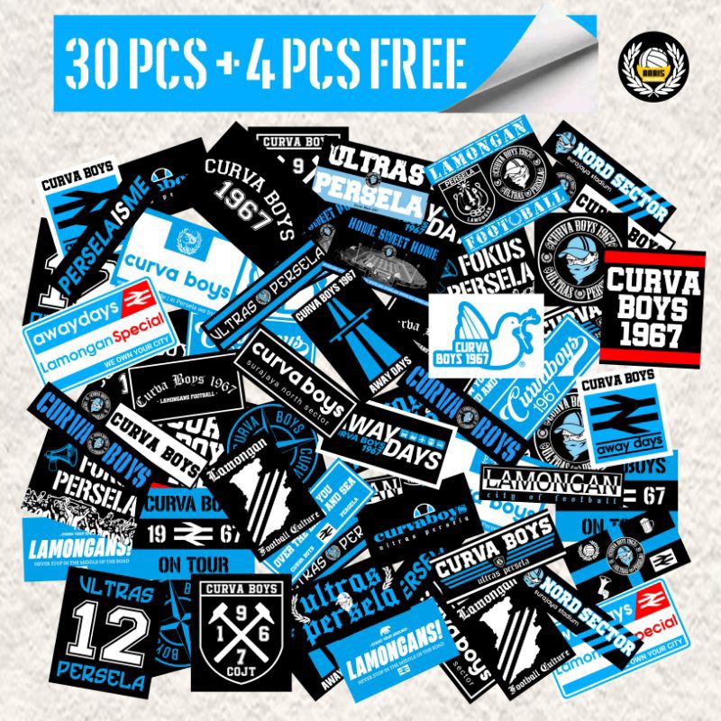 

Sticker Pack Curva Boys 1967 | Ultras Persela Lamongan