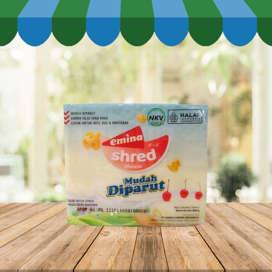

EMINA SHRED CHEESE, 250GR