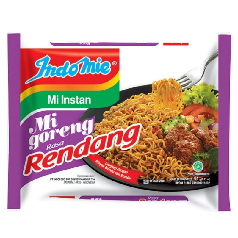 

INDOMIE Goreng Rendang 1 Bks