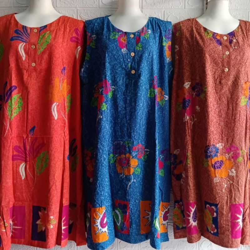 DASTER BATIK CETAK YUKENSI LD 130 KANCING 3