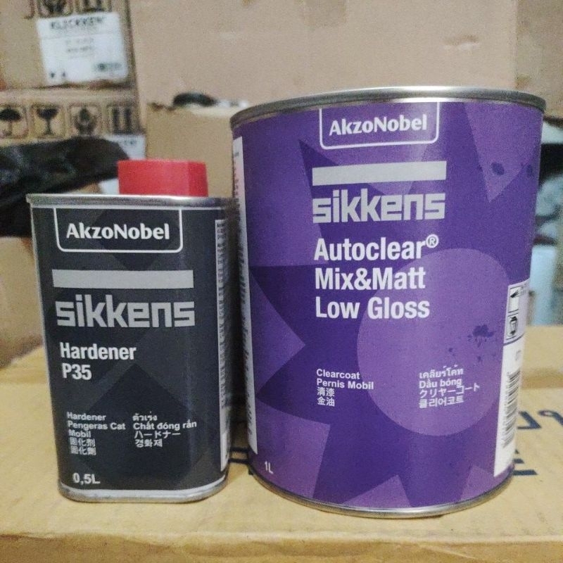 Clear Doff Sikkens 1.L Hardener Sikkens P35 0.5L