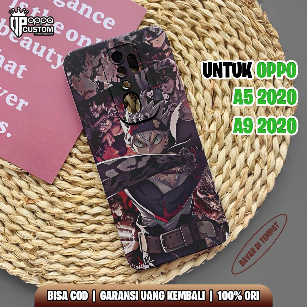 Case Oppo A9 2020 / A5 2020 - Casing Hp OPPO A9 2020 / A5 2020 ( ANIME BLACK CLOVER) Case Hp - Casin