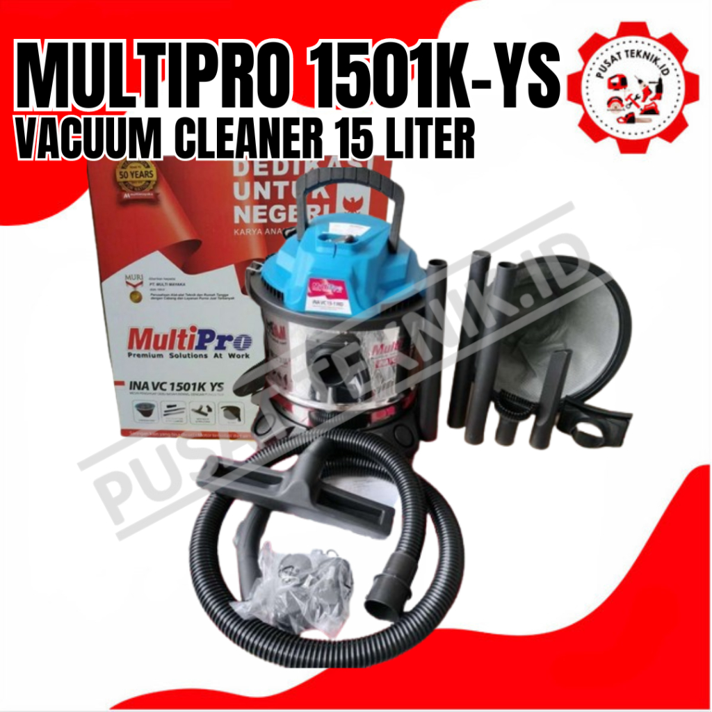 VACUUM CLEANER MULTIPRO 1501K-YS ALAT SEDOT DEBU MULTIPRO