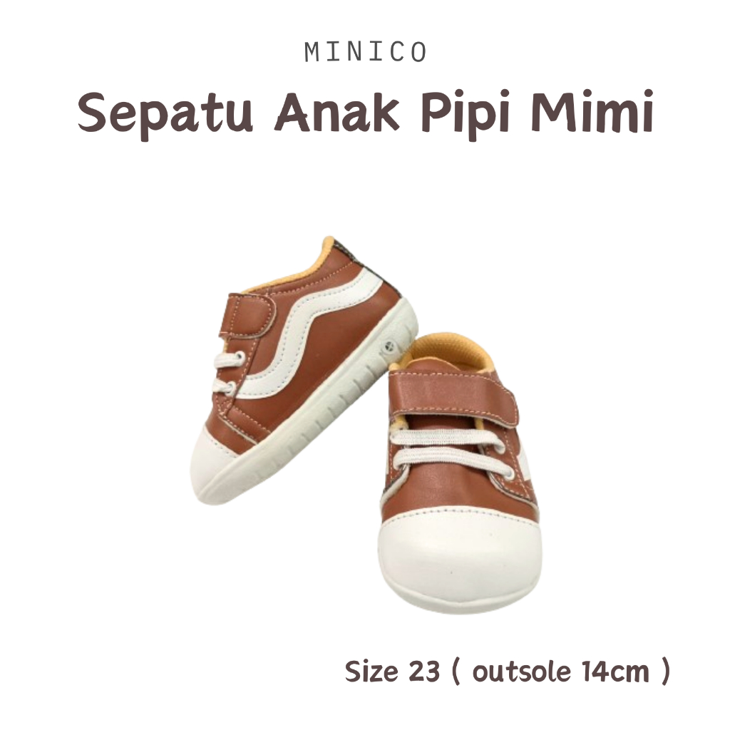 Sepatu Anak Laki-Laki Pipi Mimi 1-3th / Sepatu Casual Anak / Sneaker Anak Usia 1-3th
