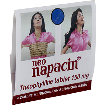 Neo Napacin Box 100's Tablet Konimex - Obat Asma