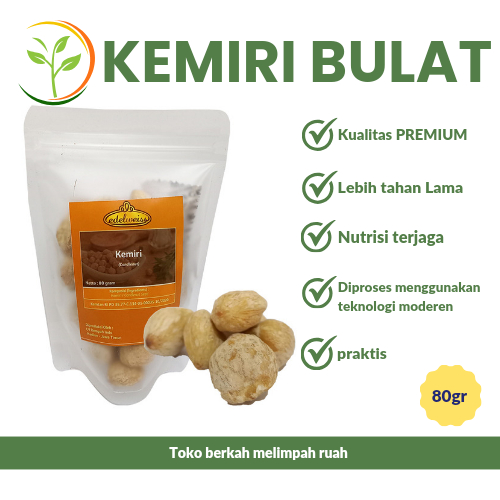 

KEMIRI BULAT 80gr