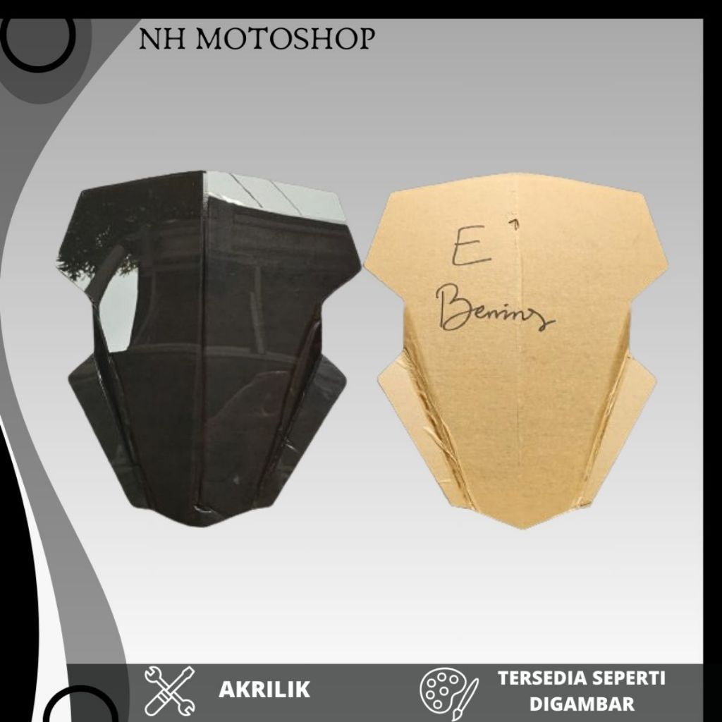 WINDSHIELD VISOR SUPRA X JUPITER Z JUPITER MX BEAT VARIO VARIO 125 150 WINDHSIELD KACA VISOR BAHAN A