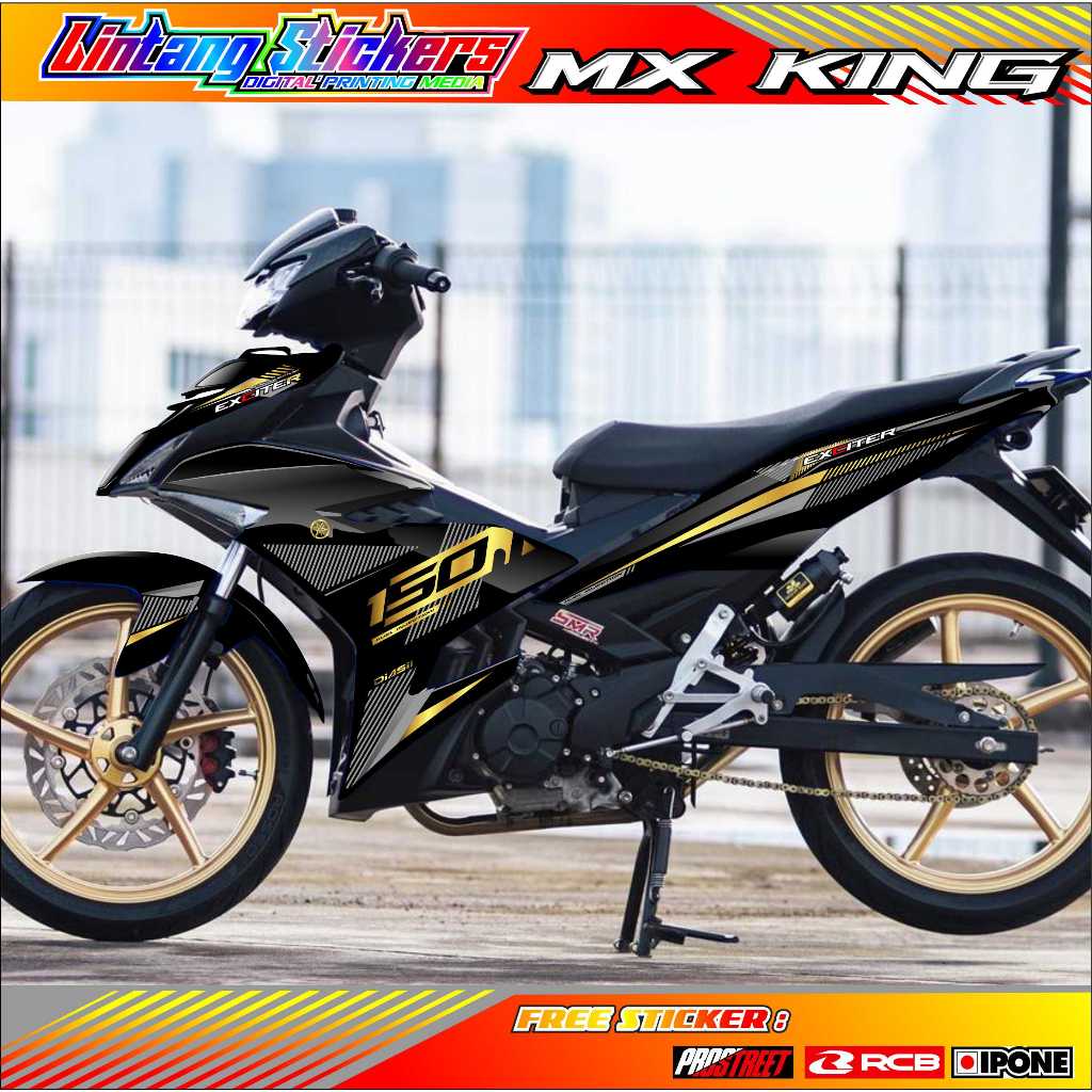 STRIPING VARIASI YAMAHA JUPITER MX KING / STICKER LIST MOTOR JUPITER MX KING