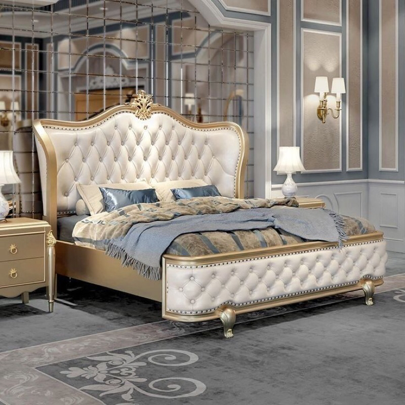 Divan jok mewah ranjang tidur classic kayu jati