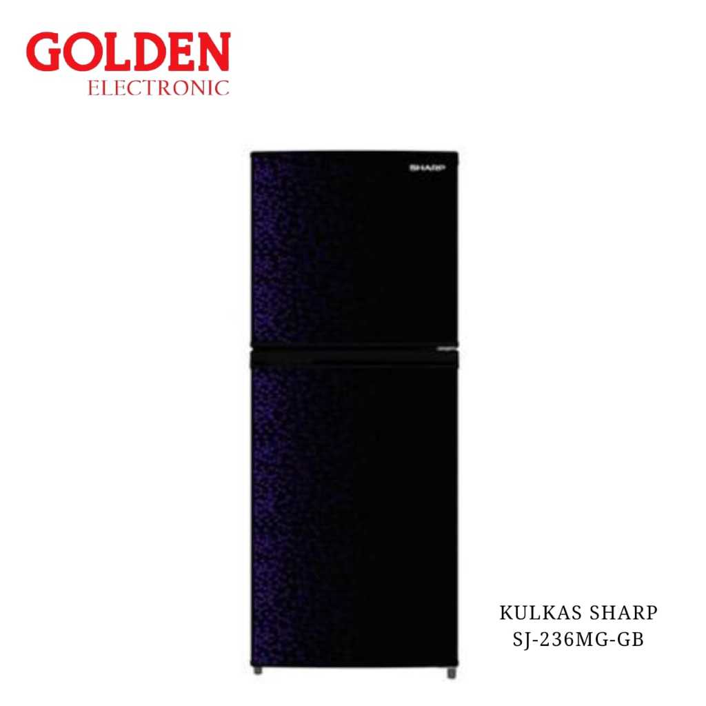 Kulkas 2 Pintu SHARP SJ-236MG-GB