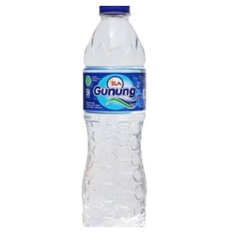 Gunung 600ml 1 dus isi 24 botol / air mineral