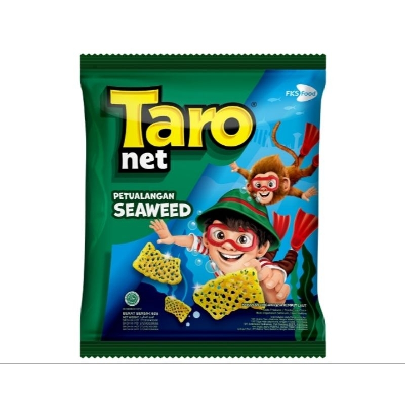 

Taro Net Snack Seaweed 62 g