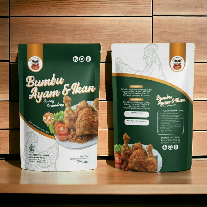 

Bumbu Ayam dan Ikan Ajo