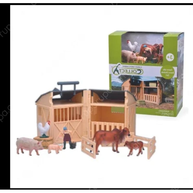 Collecta Playset Animal Barn 84150