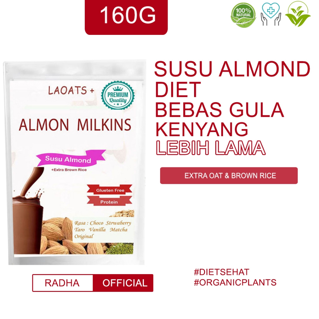 

Susu Almon Penurun Berat Badan Almon Milk Diet Low Fat Oat Milk susu Rendah Lemak Untuk Diet Non Sugar Laoats