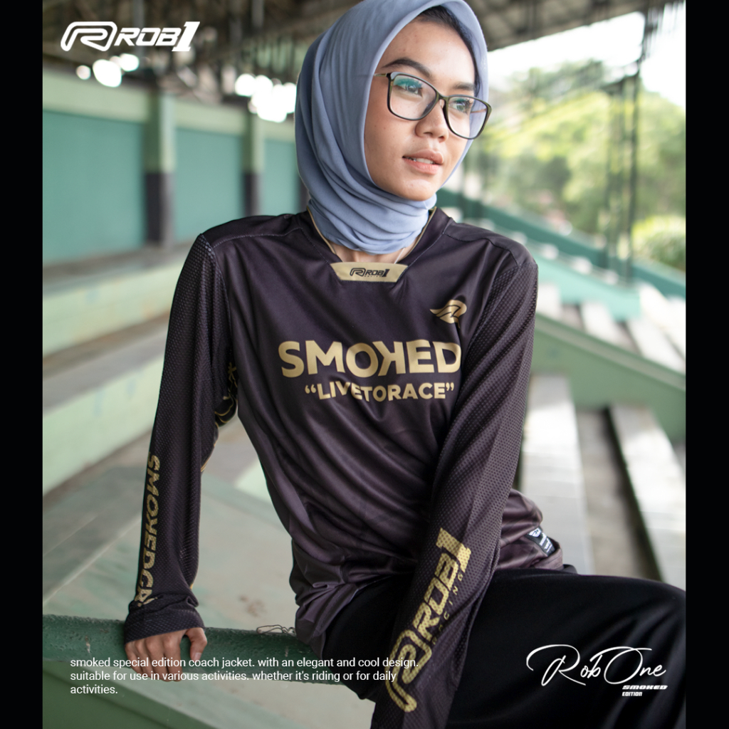JERSEY ROB1 EDISI SMOKED ( BLACK )