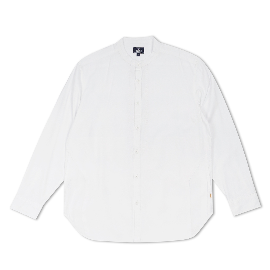 Baju Koko MGEE Original - Baju Koko Lengan Panjang MGEE Original Autus CKRR 059 White