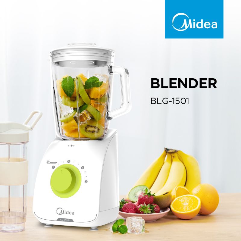 Midea Blender Kaca 1,5 Liter BLG-1501 Blender Midea BLG1501