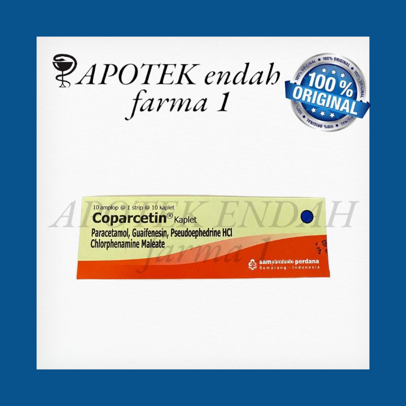 COPARCETIN TABLET PERBOX 100 kaplet