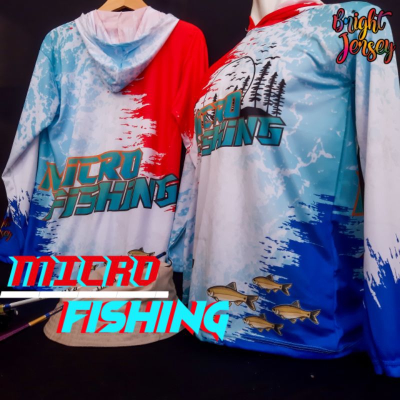 BAJU MEMANCING MICRO FISHING MURAH NYAMAN