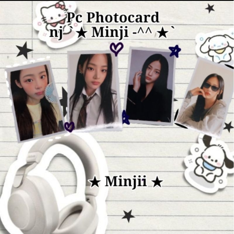 Photocard newjeans || Minji newjeans- ,  pc murah syekalii