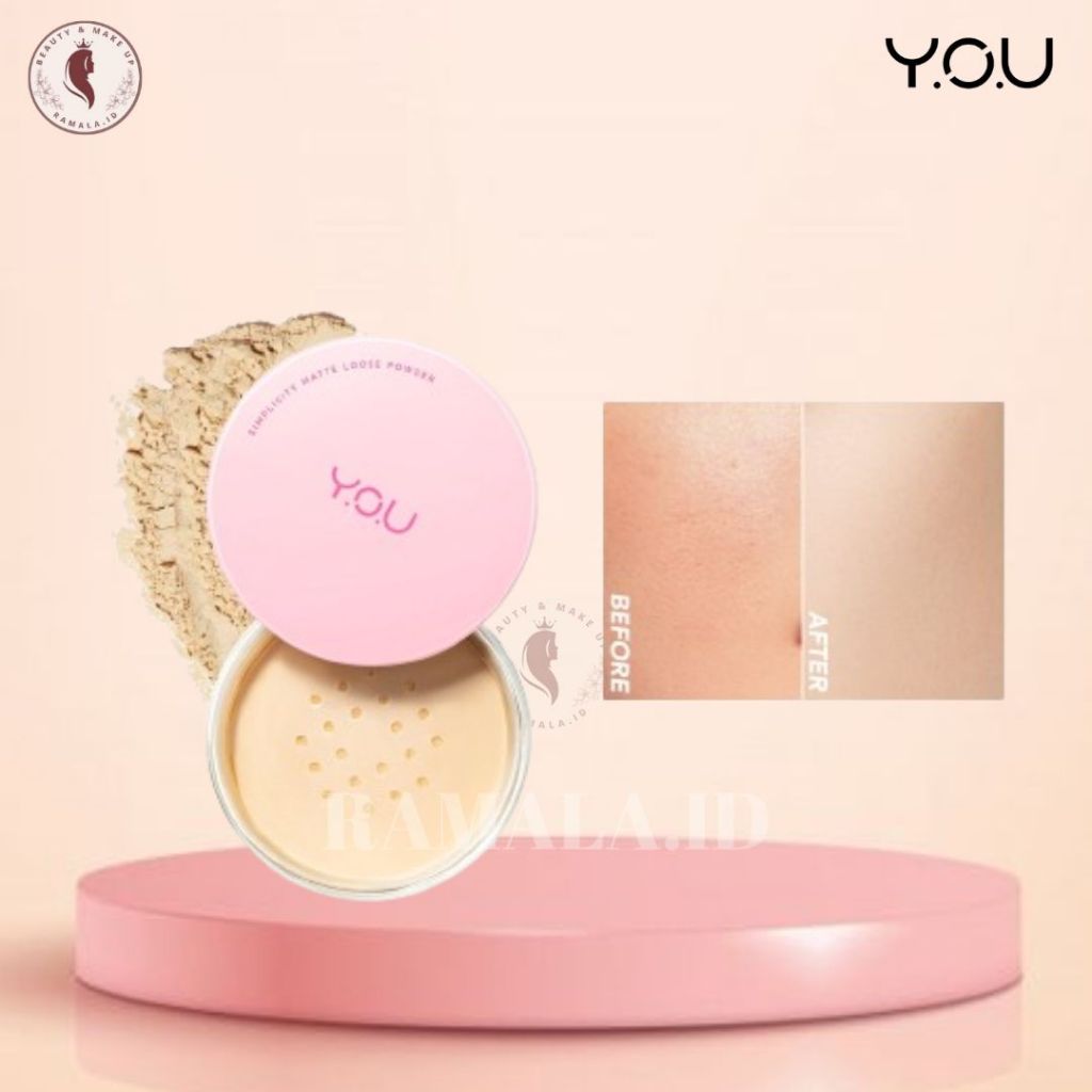 You The Simplicity Perfect Matte Loose Powder | Bedak Tabur