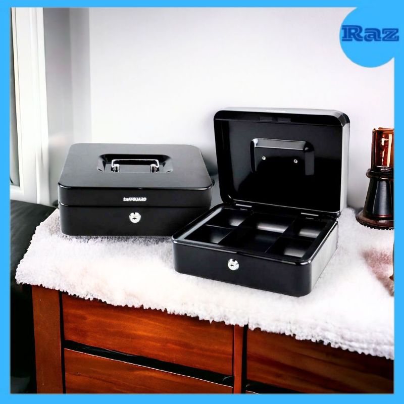 Brankas Mini Kotak Box Penyimpan Uang Kasir Perhiasan Dokumen Safebox