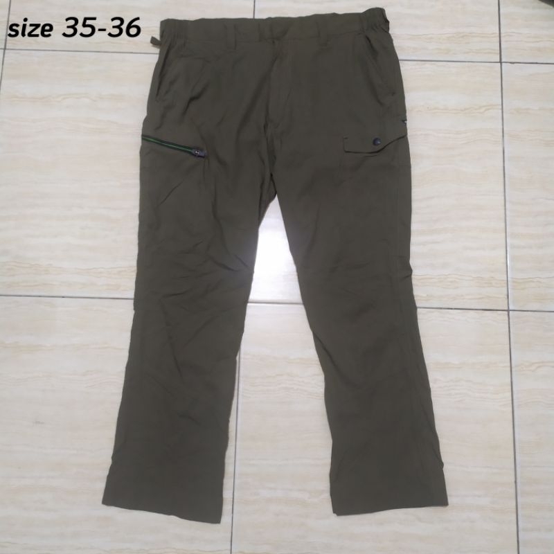 Celana outdoor semi-cargo ice assist size 35-36