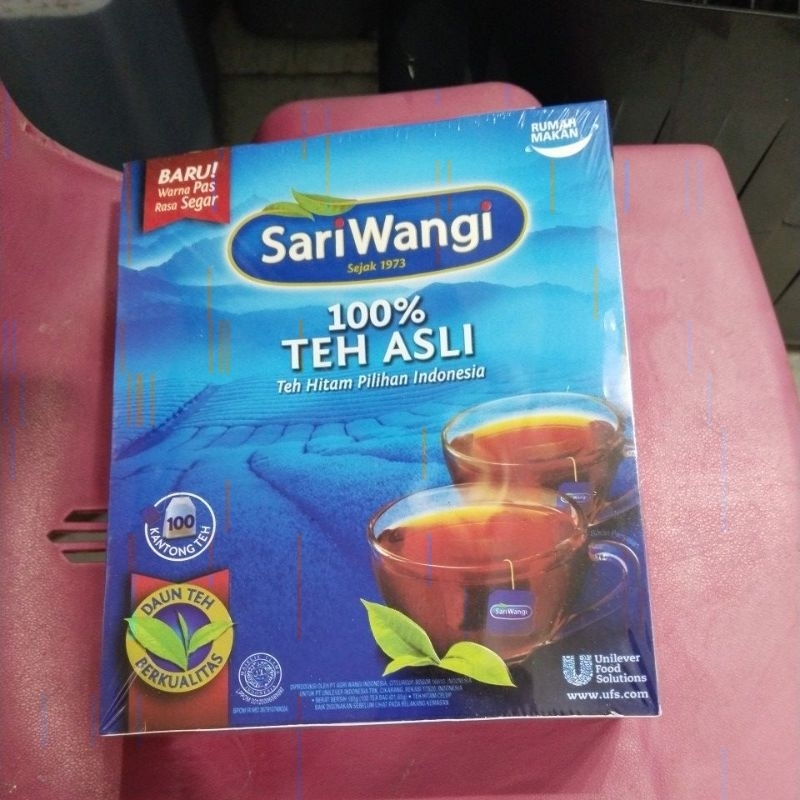 

teh sari wangi isi 100 sachet