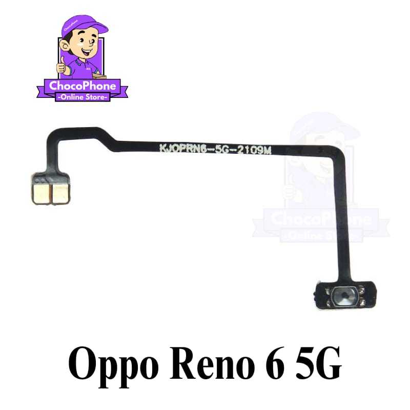 FLEXIBLE ON OFF OPO RENO 6 5G FLEKSIBEL TOMBOL POWER