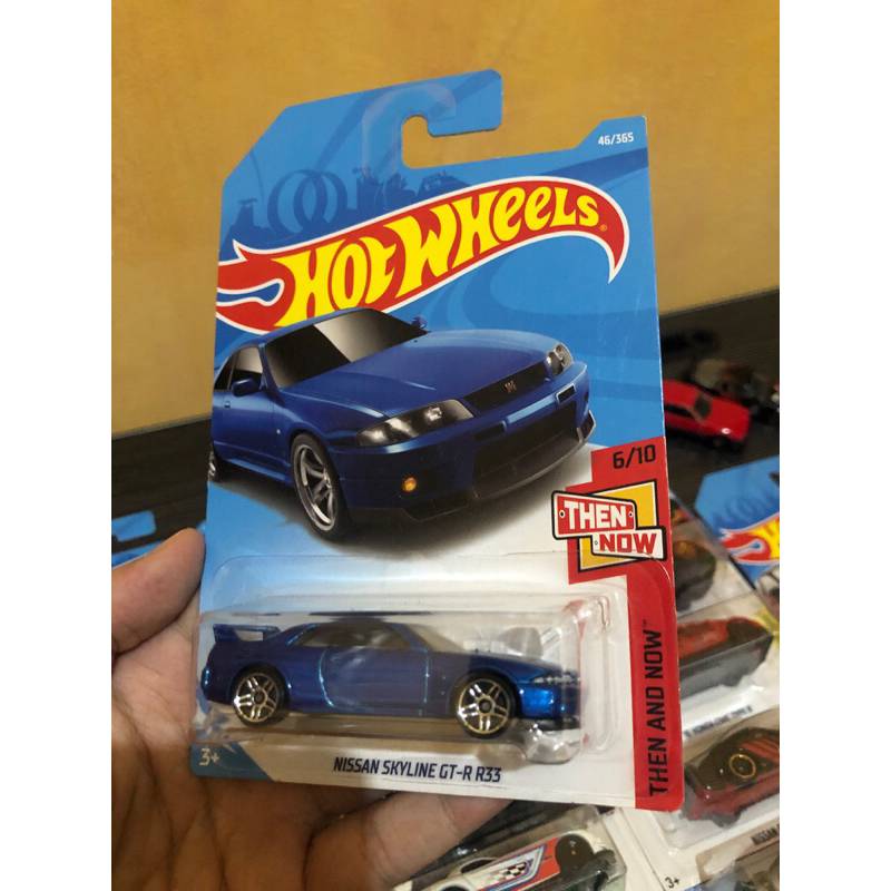 Hot Wheels - Nissan Skyline GT-R R33 (Blue)