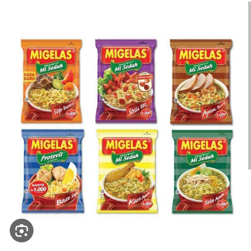 

MIGELAS RENCENG ISI 10PCS | Mie Gelas Seduh Rasa Ayam Baso Kari Soto